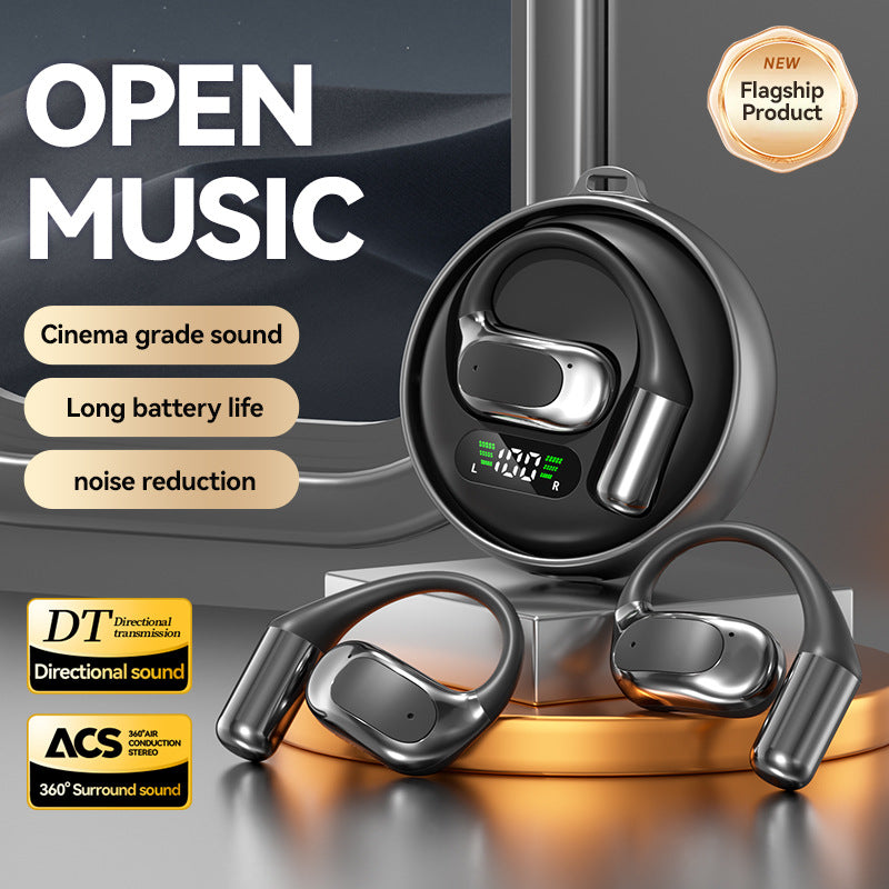 M114Hot-selling Rotatable Ear-hook Bone Conduction High Aesthetic Wireless Bluetooth Earphones Wholesale