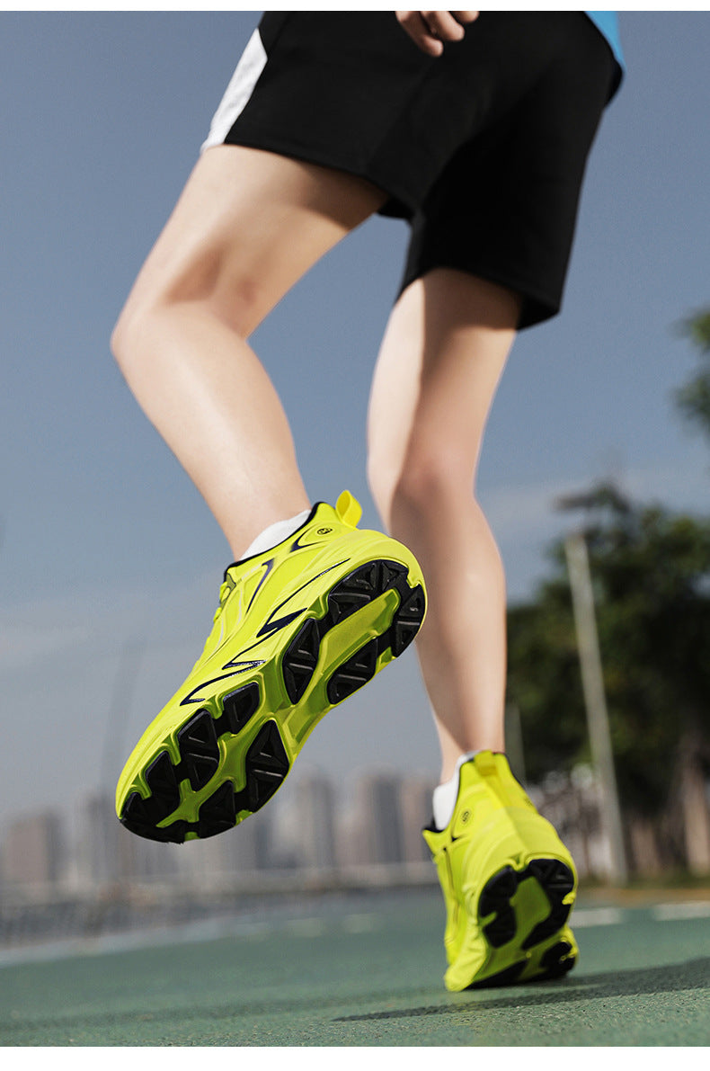 New Foreign Trade Running Shoes for Men and Women, Couple Style, Large Size, Versatile Marathon Outdoor Casual Cycling Jogging Sports Shoes