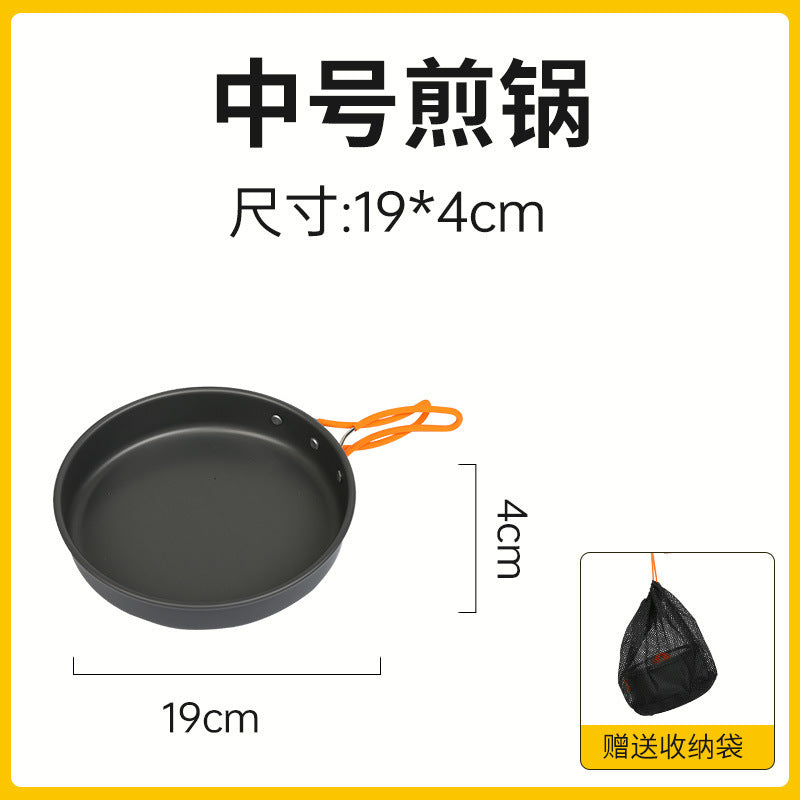 Cookware Set Pot Camping Tableware Cookware Camping Equipment Full Set Kettle Frying Pan Cooking Stove  Multi-Purpose