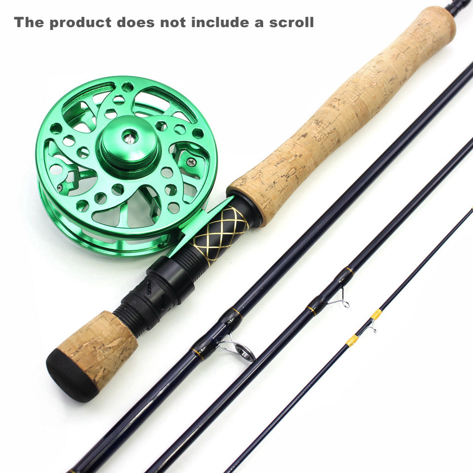 7/8#Carbon Fly Rod4Portable Fly Fishing Rod M Fast Adjustable European and American Style Popular Fishing Rod for Stream Lure Fishing