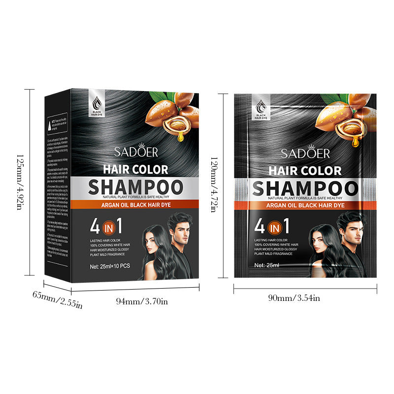 Cross-border Conditioner Box Set25ml×10PCS Argan Oil Olive Dye Moisturizing Hair Care Export Manufacturer Wholesale