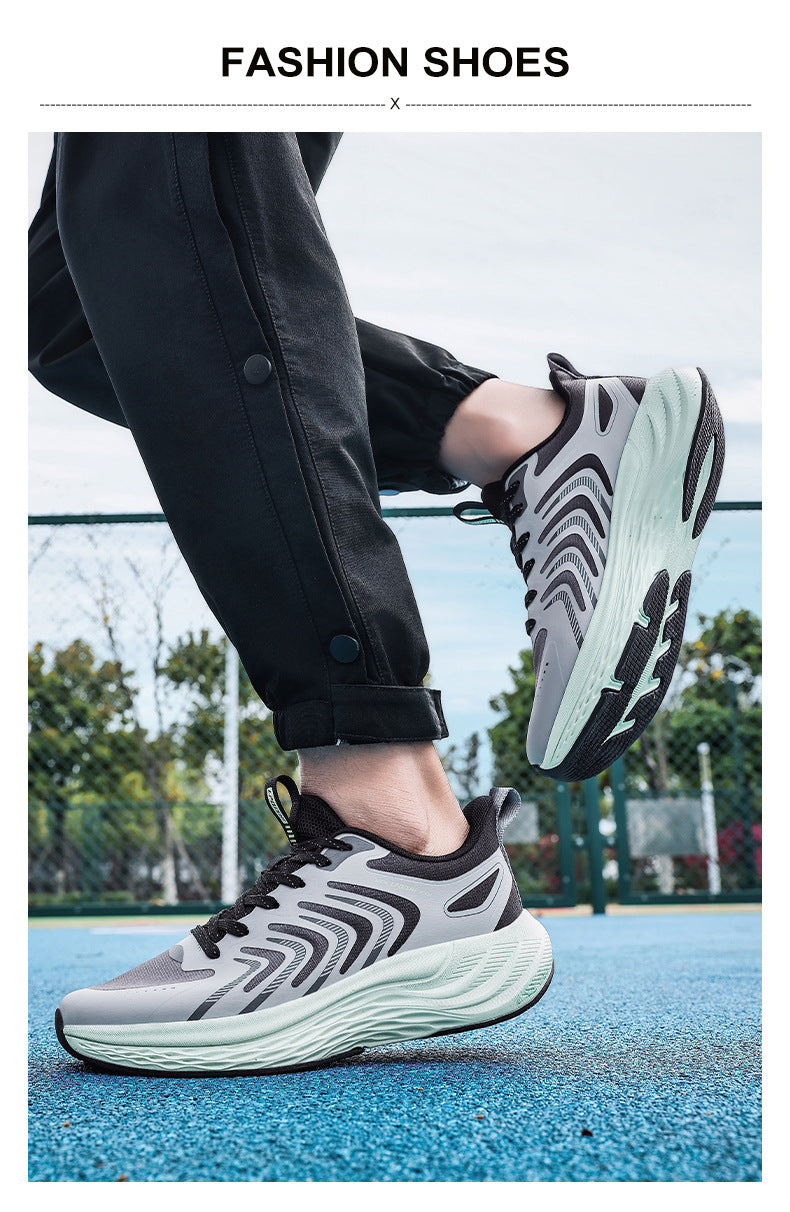 2025New Men's Shoes Lightweight Running Soft Sole Breathable Non-Slip Odor-Resistant Men's Mesh Outdoor Casual Shoes Sports Shoes