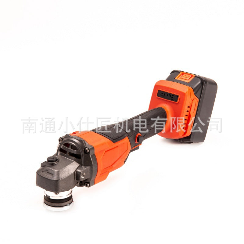 Cross-Border Foreign Trade Lithium Battery Angle Grinder High Power Portable Handheld Polishing Machine Multi-Function Rechargeable Grinding Machine