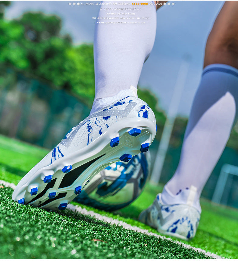 Men's Soccer Shoes Children's Cleats tf Professional training shoes for adult students, wholesale soccer shoes