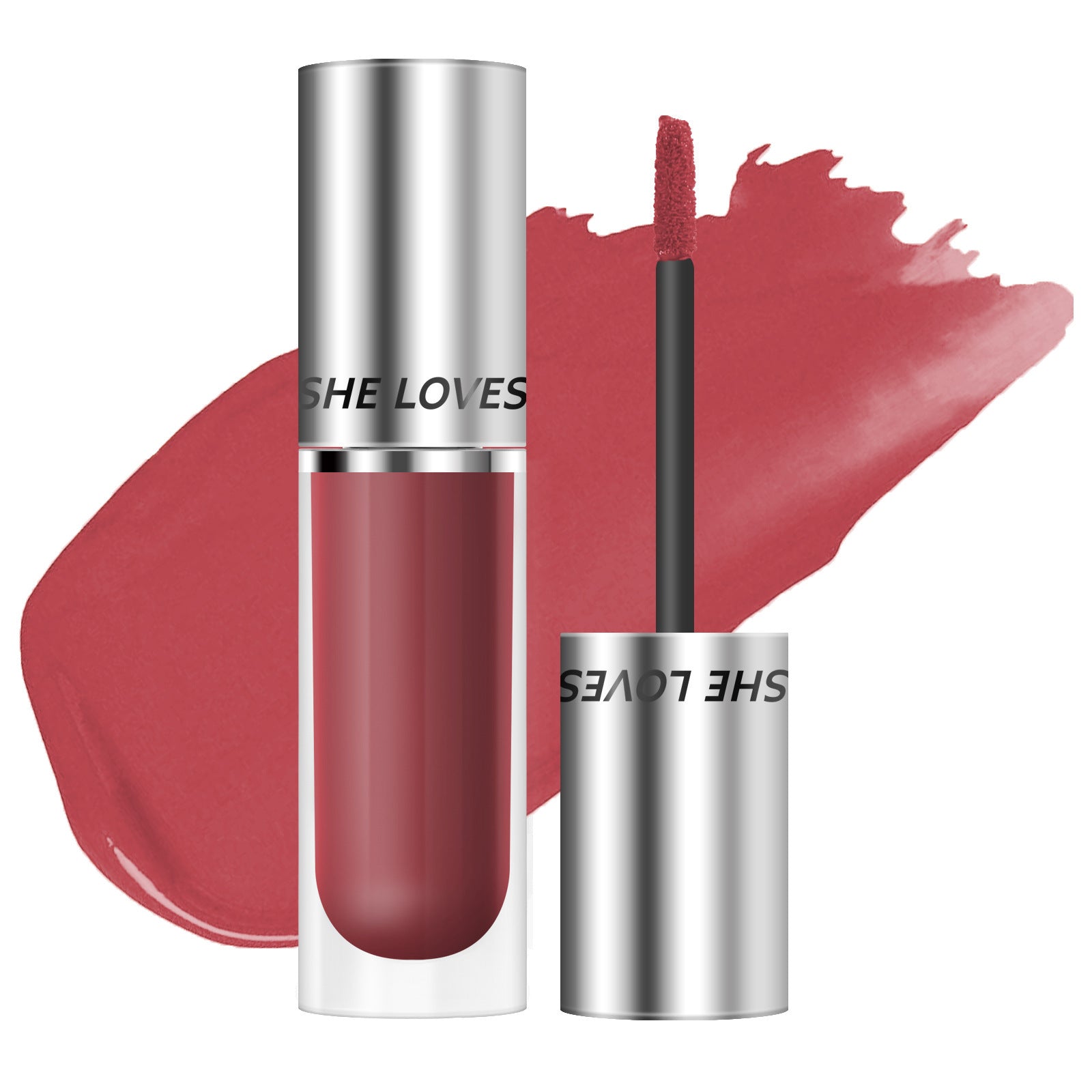 SHELOVES Waterproof Non-Stick Cup Lip Gloss Matte Velvet Liquid Lipstick Wholesale Factory