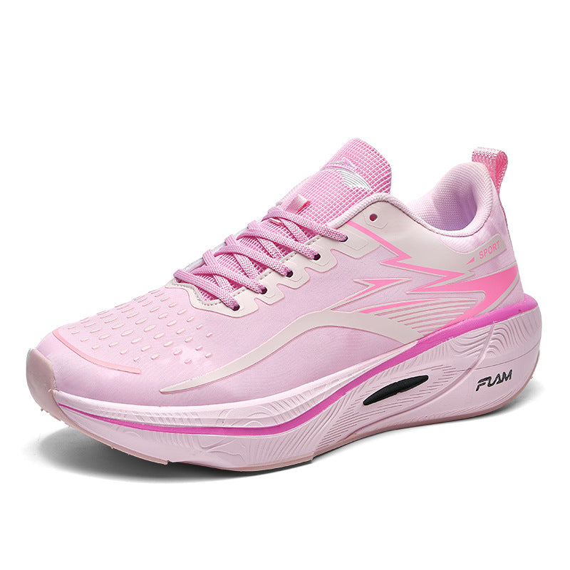 Burning3Professional Marathon TEAM Running Shoes Full Palm Carbon Plate Racing Mesh Breathable Shock Absorption Running Shoes Fei Ran2.5