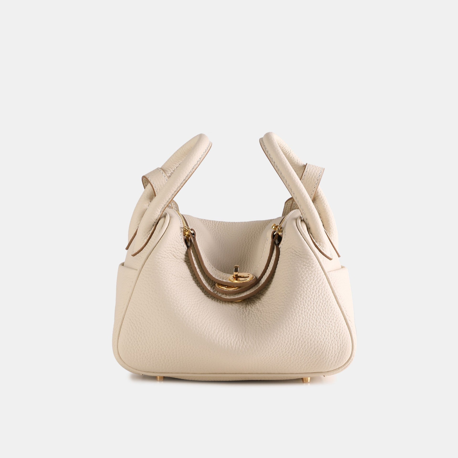High-End Bag Doctor Bag Lindy Bag Lychee Pattern Women's Handbag Single Shoulder Crossbody Bag Pillow Bag Women's Bag