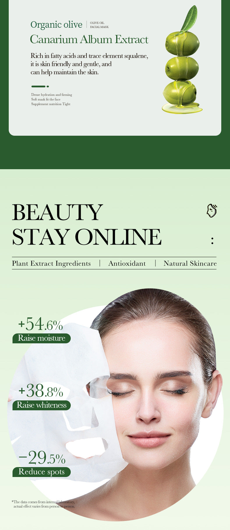 Olive Oil Mask25g ZOZU Hydrating Moisturizing Tablets for Cross-Border Wholesale