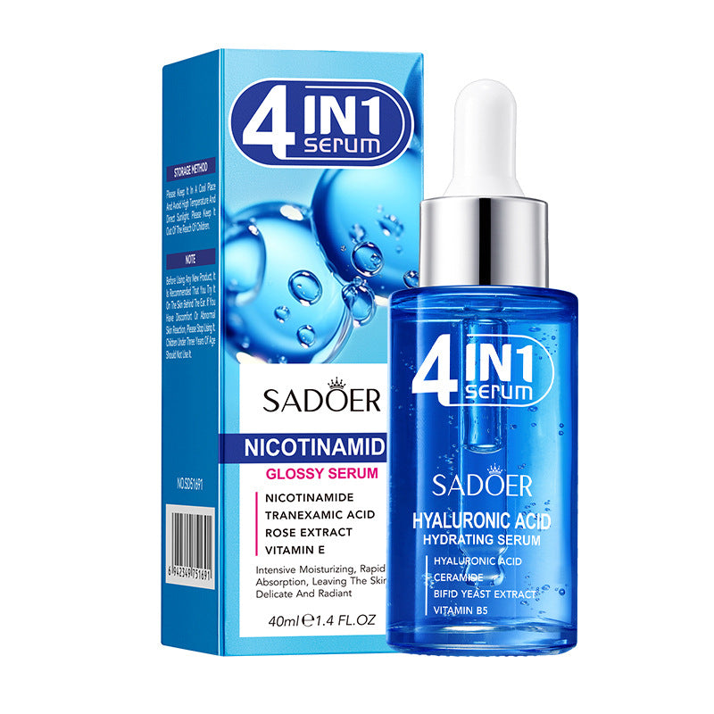 Niacinamide Radiance Serum SADOER Hydrating Moisturizing Essence Liquid Cross-Border Wholesale