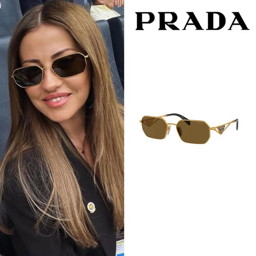 New Metal Sunglasses for Men and Women Classic Elegant Versatile Sunglasses Travel UV Protection Double Bridge Sunglasses Hot