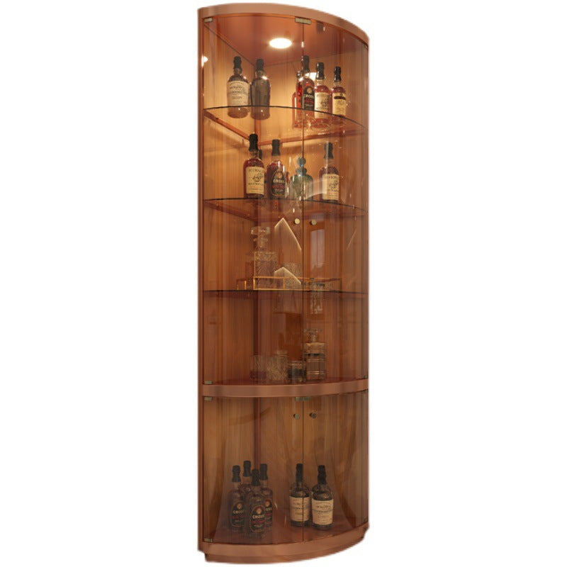 Glass Door Wine Cabinet Display Cabinet Living Room2022New Wine Rack Internet Celebrity Small High-End Light Luxury Modern Home Wall-Mounted