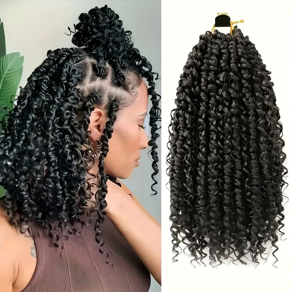 Cross-border Wig Hot Item Boho Passion Twist Crochet Hair High Temperature Silk Crochet Hair Chemical Fiber