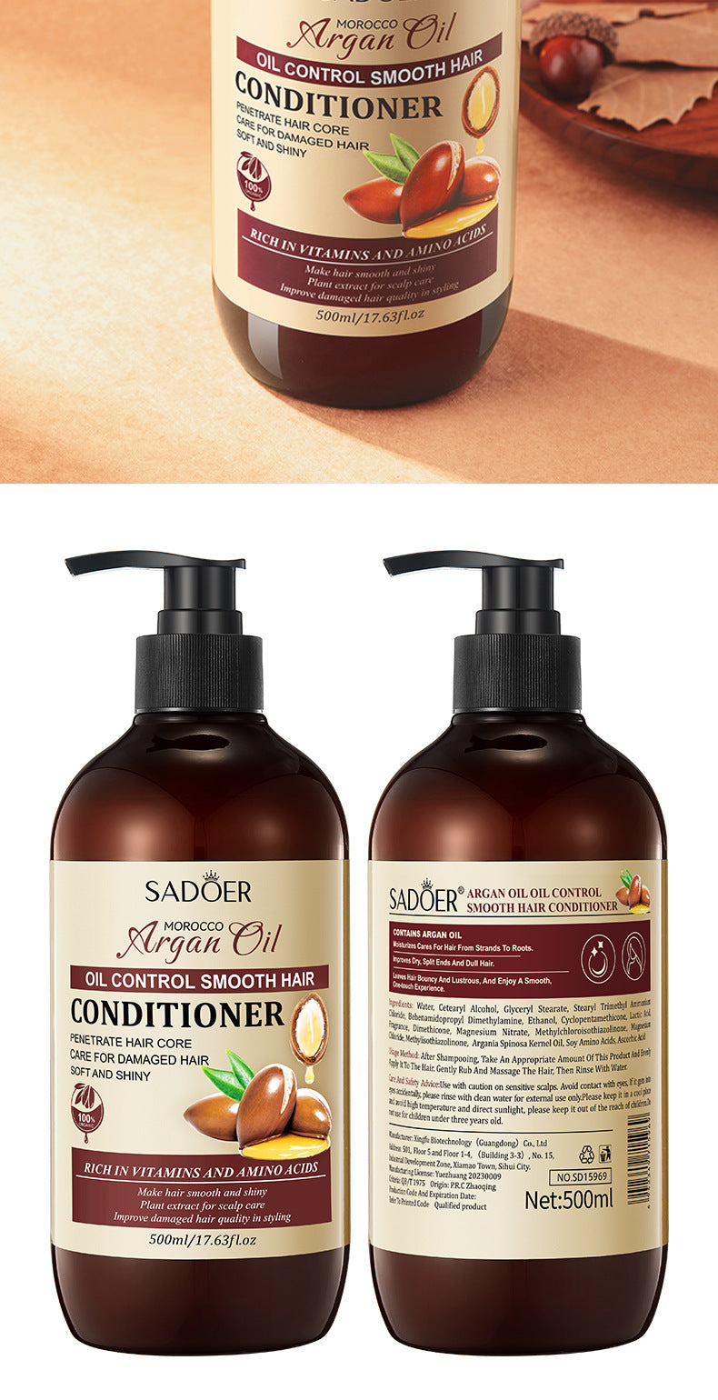 Full English Nut Oil Shampoo SADOER Clean, fluffy, refreshing, moisturizing hair conditioner  wholesale
