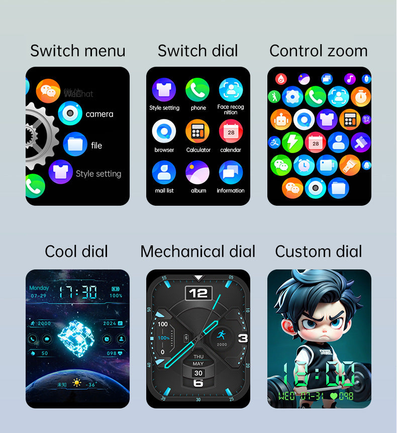 Harmonious Harmony MS10Smart Watch5G Plug-in Card Full Netcom Google Store APP Download Video Call Photo