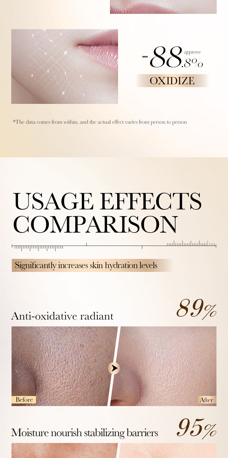 BIOAOUA Turmeric Antioxidant Moisturizing Cream Moisturizing skin nourishing cream  foreign trade wholesale