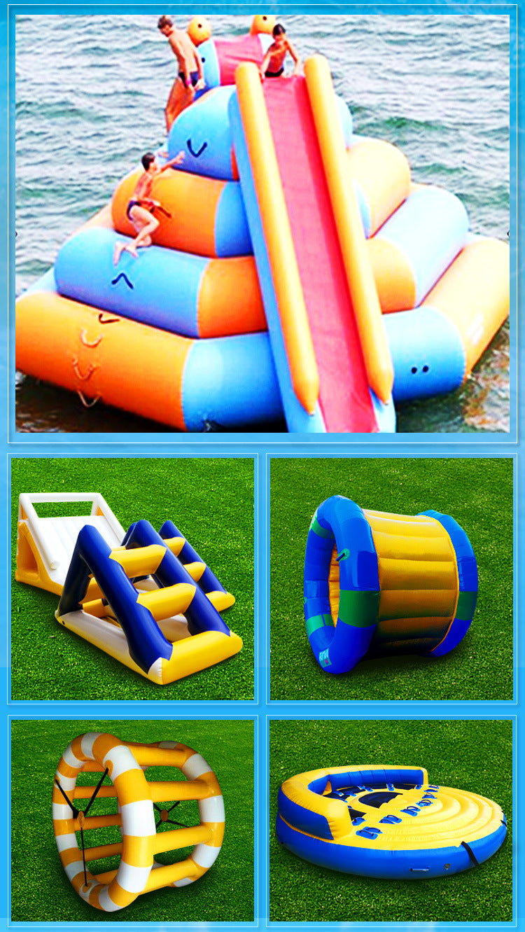 Inflatable Castle Children's Playground Water Pool Slide Manufacturer Ice and Snow World Inflatable Swimming Pool Water Park