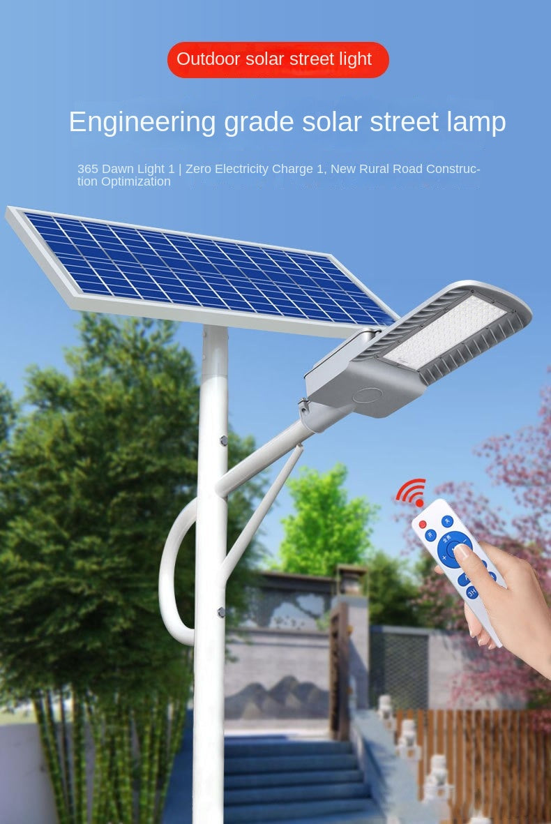 Blast Project Solar Garden Lights Waterproof LED Street Lights for New Rural Factory District IP65 Rating-Wholesale