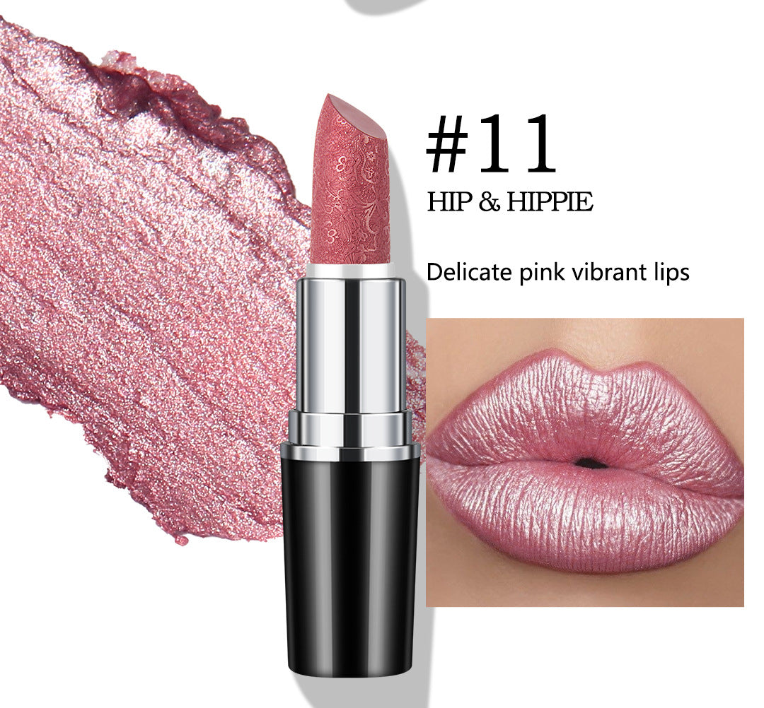 Special Hot-Selling Lipstick Non-Fading Non-Stick Cup Lipstick Pearlescent Moisturizing Fine Shimmer Lipstick Hydrating Lip Balm