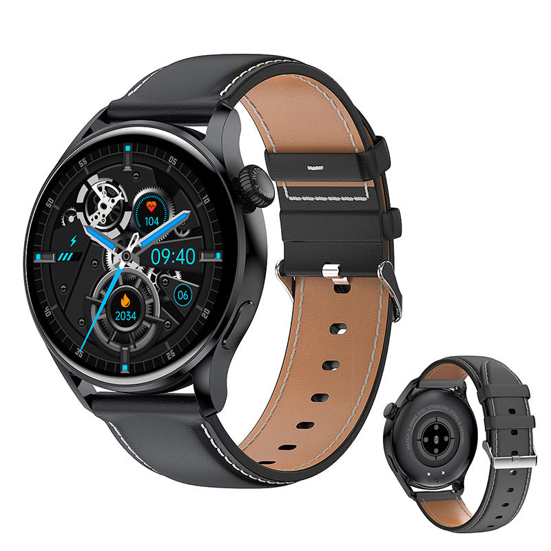 Private Model Q3Pro Watch with Multiple Dials, HD Bluetooth Call, Round Screen Sports Bracelet, Access Control Card Support, Smart Bracelet