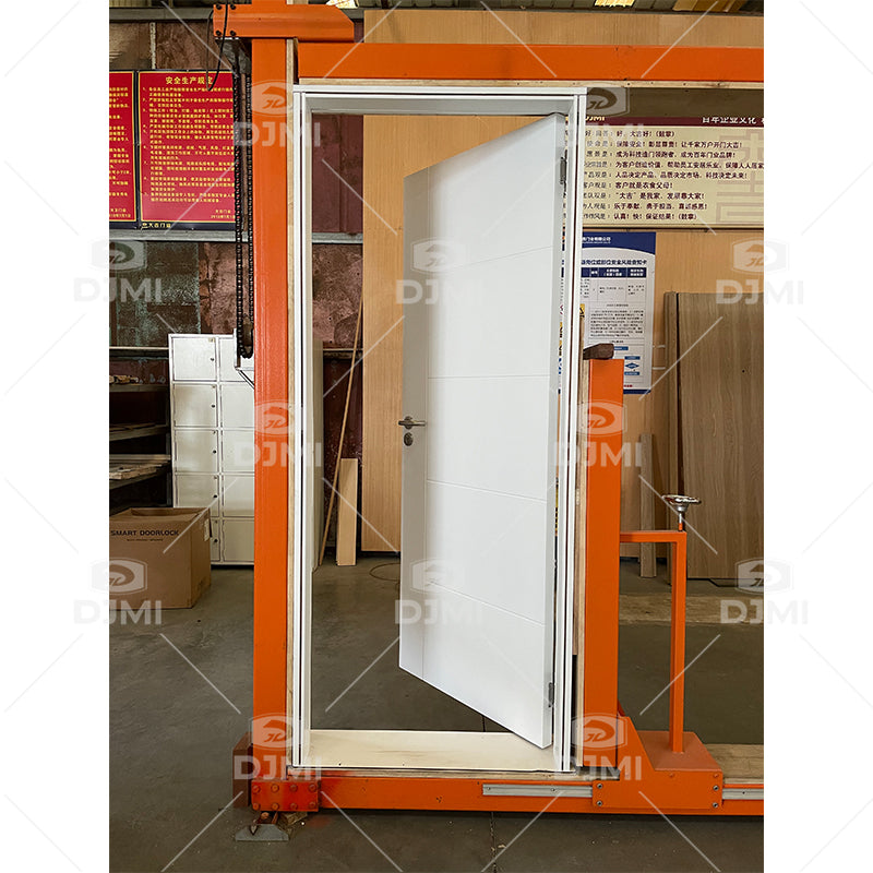 DJMI High Quality Inside Internal Door Fire Rated Hotel Room Customized Design Modern Interior Fireproof Wooden Door