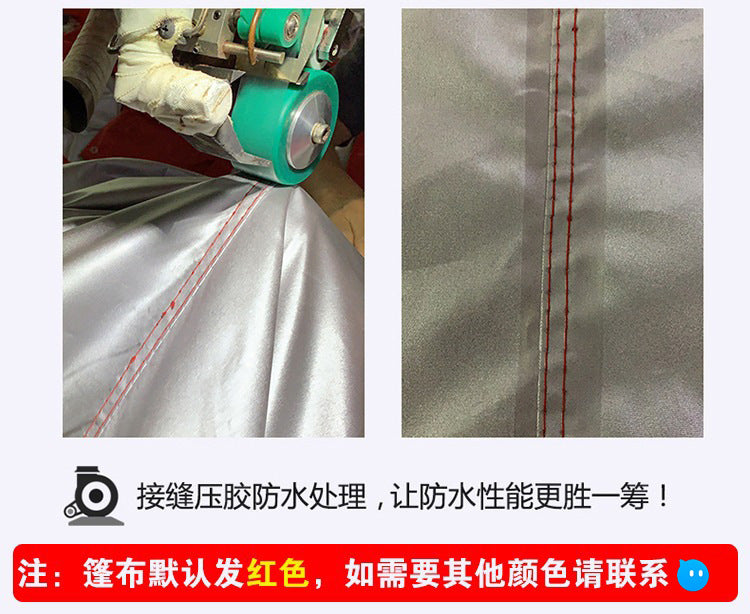 Outdoor Sunshade Shelter Sun Protection Waterproof Home Parking Shed Food Stall Rural Wedding Celebration Mobile Banquet Tent