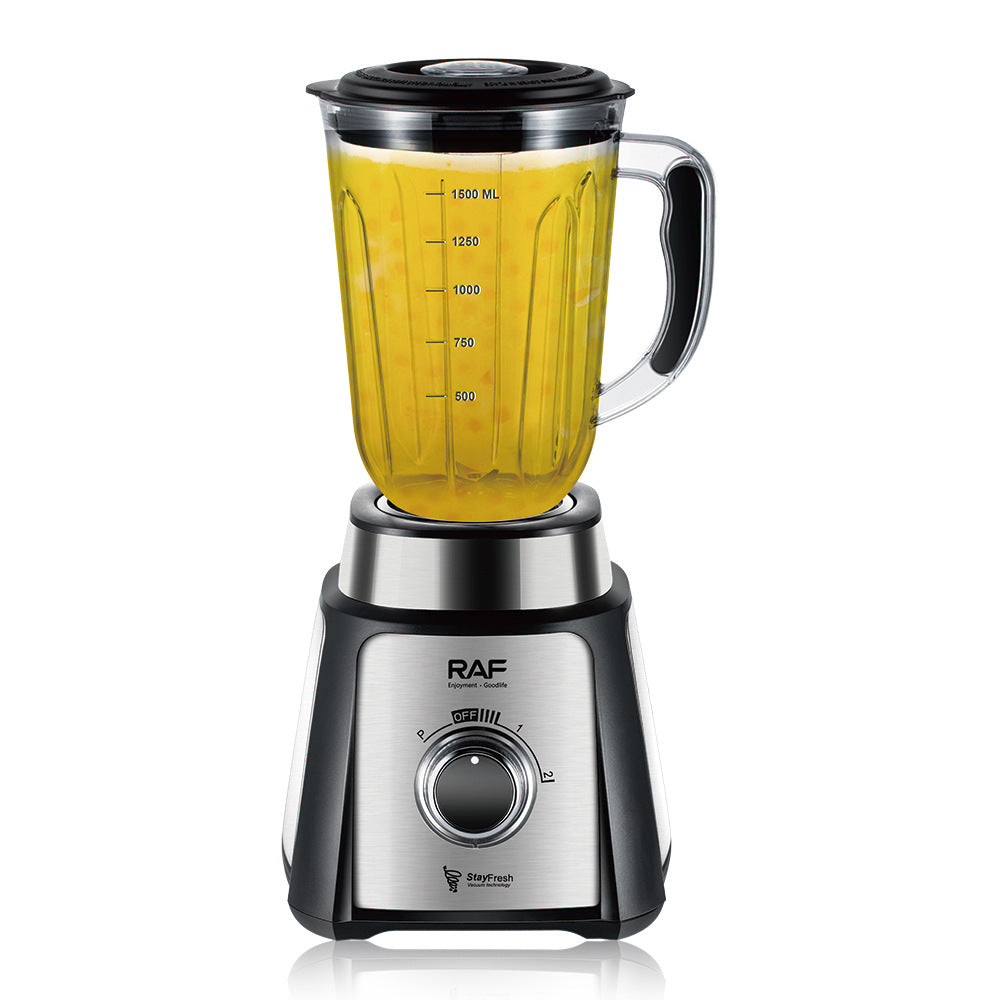RAF European Standard Blender Plastic Cup Commercial Smoothie Cooking Machine Household Soy Milk Fruit Juicer R .2893