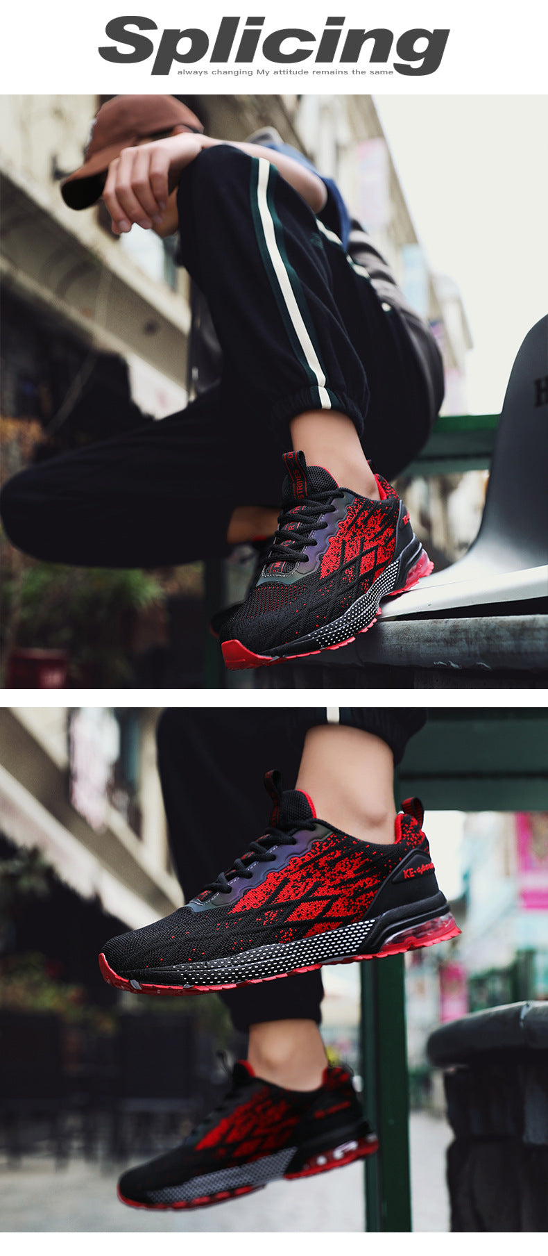 Autumn New Men's Large Size Casual Fashion Running Sneakers Youth Mesh Breathable Trendy Dad Shoes