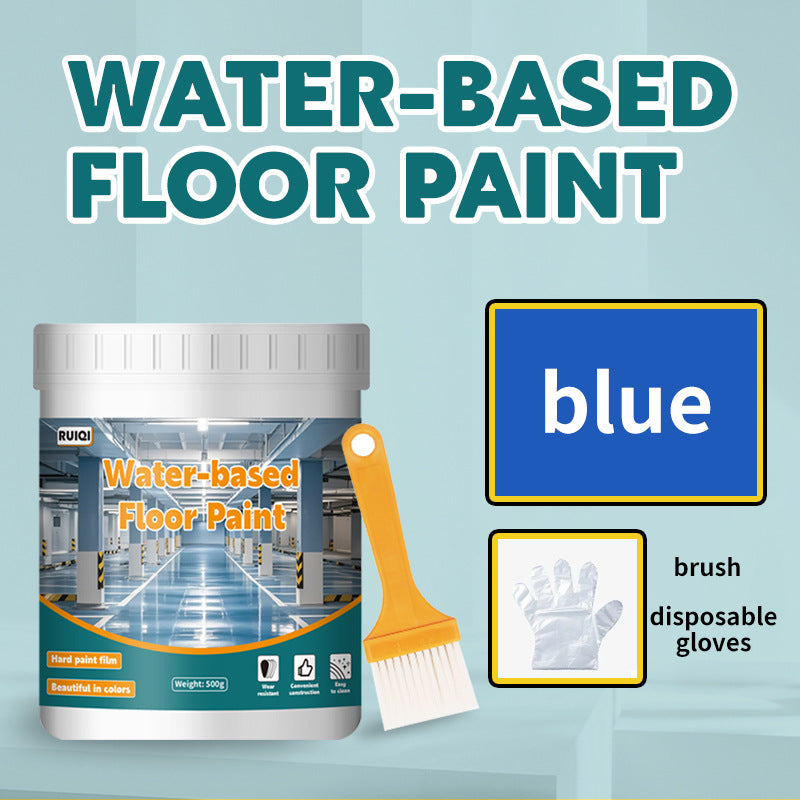 Water-based Floor Paint Wear-resistant Anti-slip Parking Lot Workshop Household Floor Paint Cement Floor Renovation Color-changing Paint