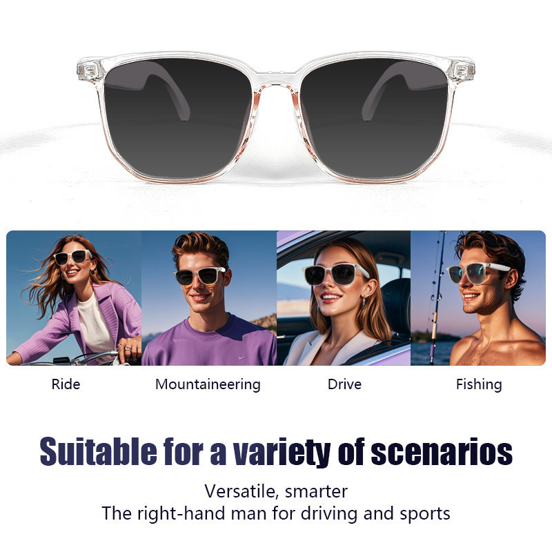 【AI Translation】Smart Translation Glasses Sunglasses Bluetooth Glasses Polarized UV Protection Blue Light Listening to Music Calling
