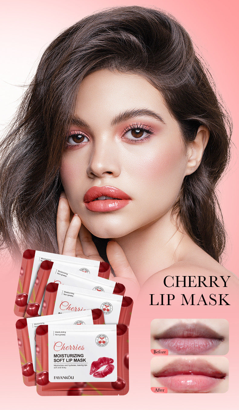 Plant and Fruit Lip Mask Series FAYANKOU Moisturizing Anti-Chap Hydrating Lip Patches Cross-Border Wholesale
