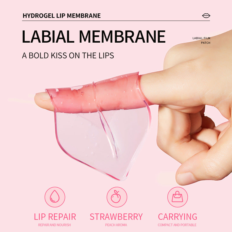 Cross-border Boxed Lip Mask8gx20slice Fruit Strawberry Moisturizing Care Moisturizing Lip Mask Foreign Trade Manufacturer Wholesale