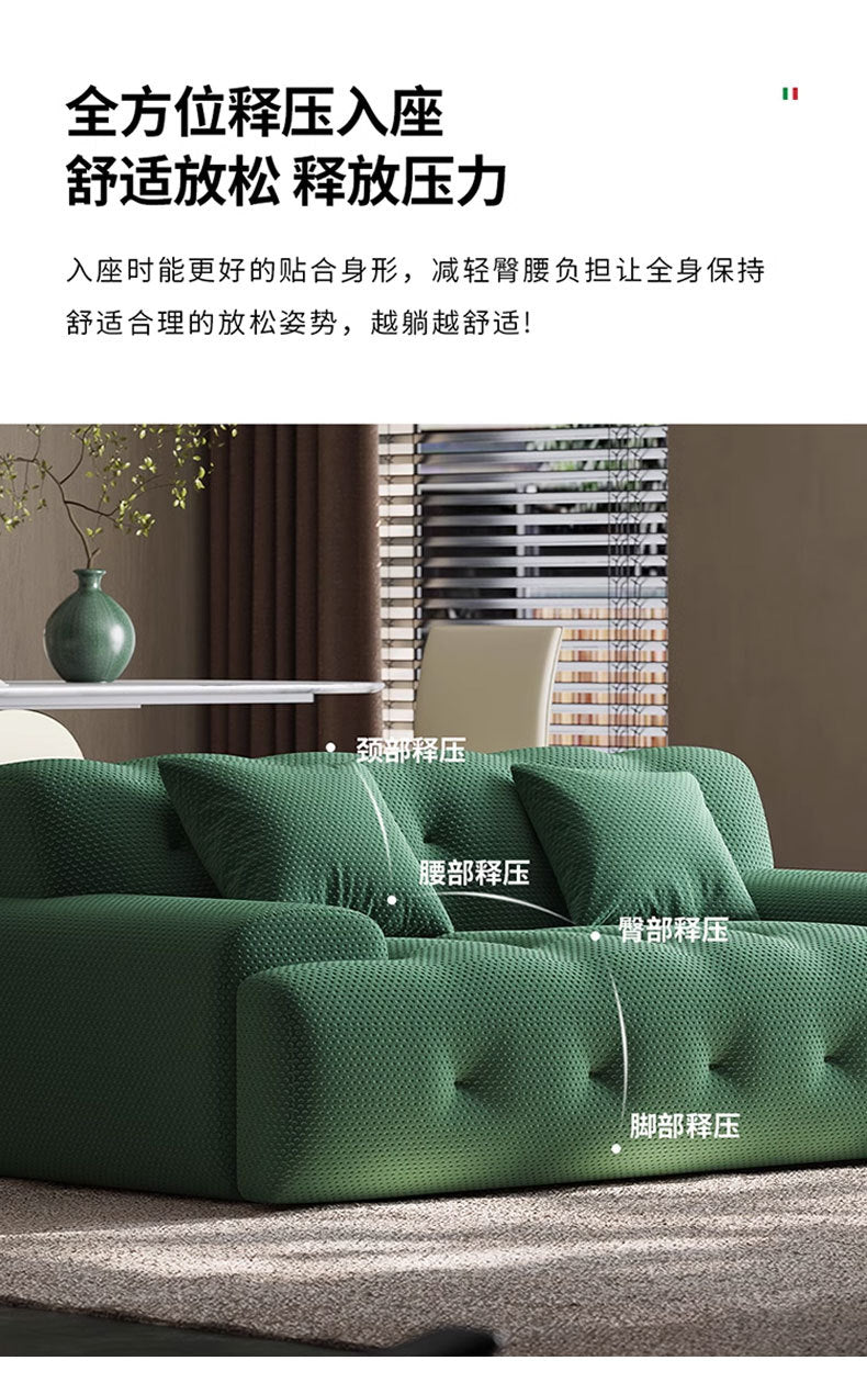 Rochburg Fabric Sofa Compression sofa Modern Living Room Small Apartment Export Direct Compression Sofa Shipping and tax not included