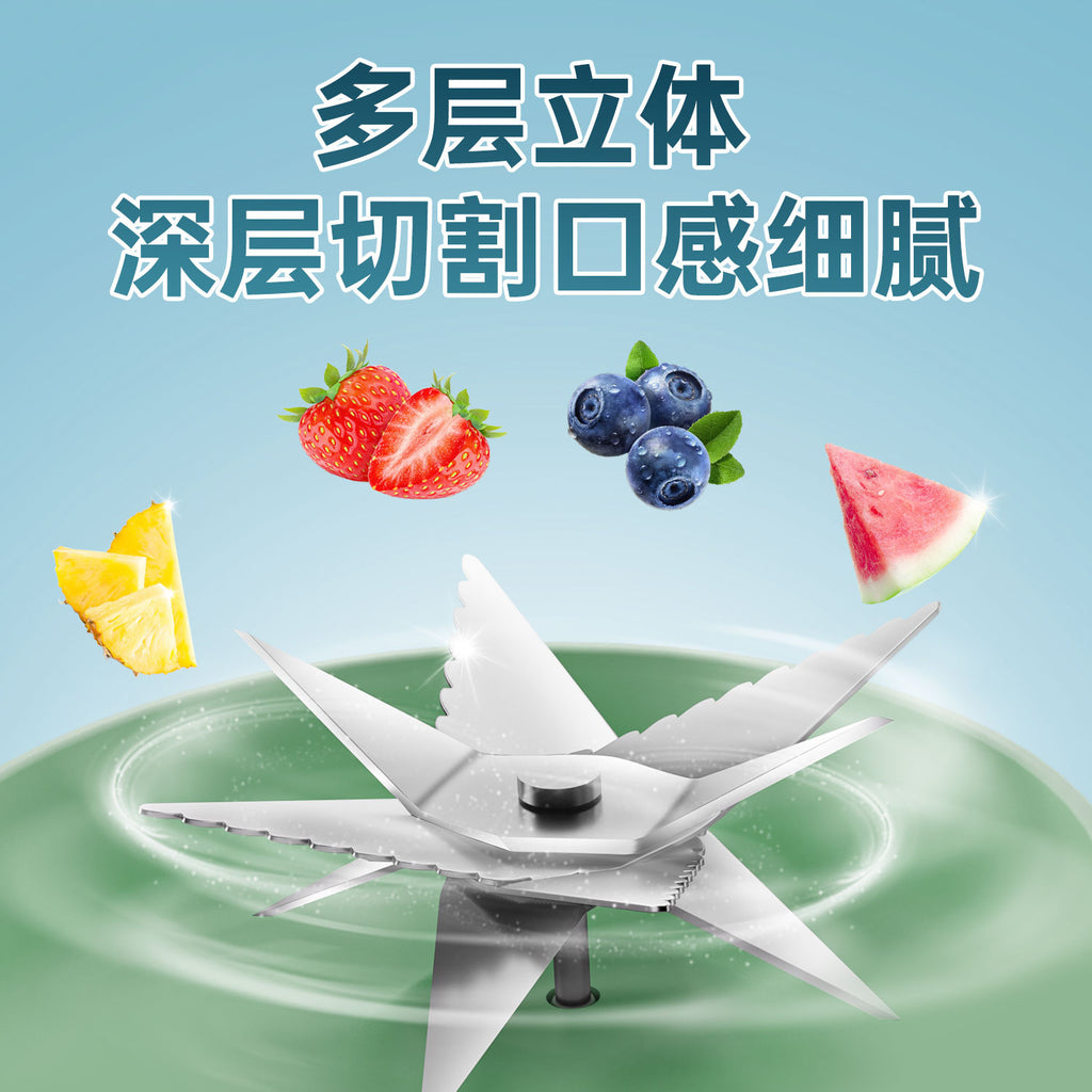 Juicer Portable Small Multi-Functional Household Juicing Cup Wireless Electric Mixing Cup Mini Juice Machine Gift