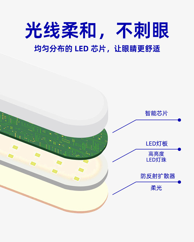 Eye Protection Study Lamp Foldable Creative Adjustable Desk Bedroom Bedside Lamp Multifunctional Wireless Charging Table Lamp Wholesale