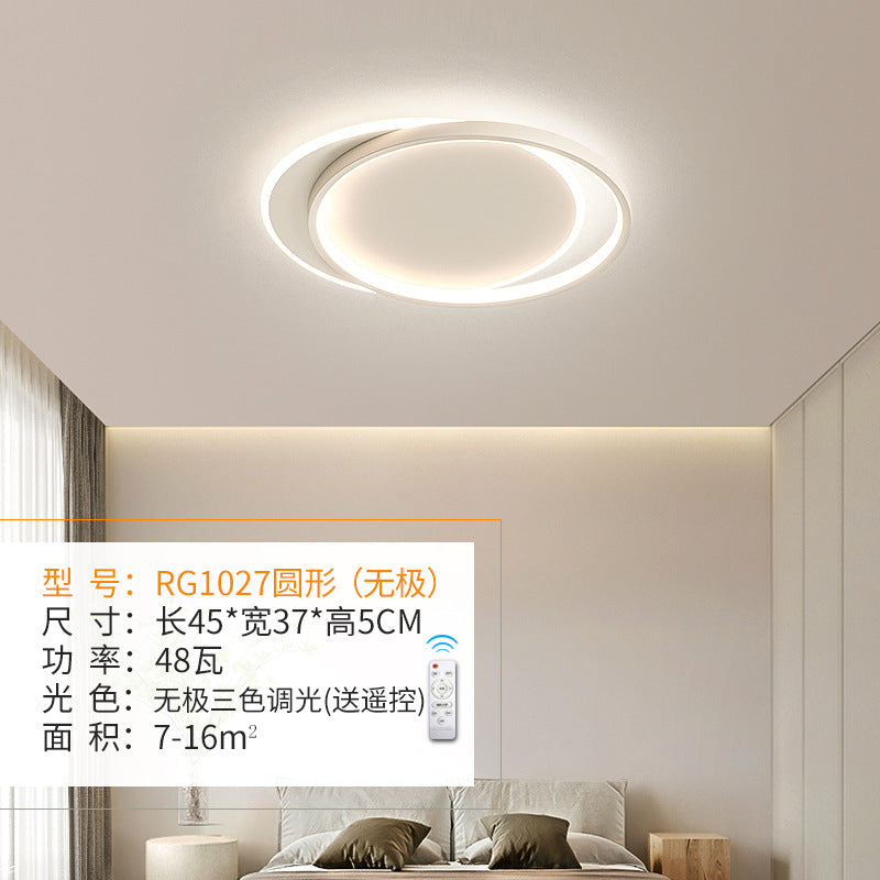 LED Ceiling Bedroom Light Internet Celebrity Light Luxury Living Room Light Simple Modern Elegant Room Study Dining Room Balcony Lighting