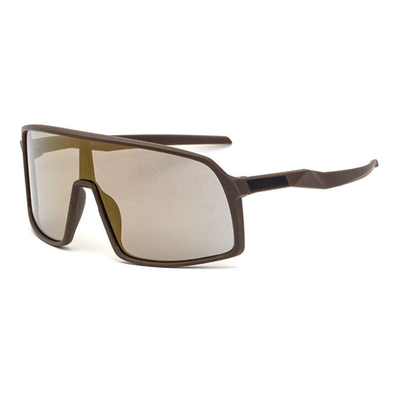New Colorful Cycling Glasses for Men1998One-piece sunglasses European and American fashion outdoor sports sunglasses
