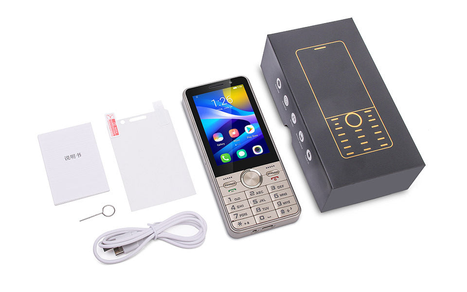 3.5Elderly Button Smartphone4g Dual SIM Dual Standby Google Store Elderly Android Backup Phone