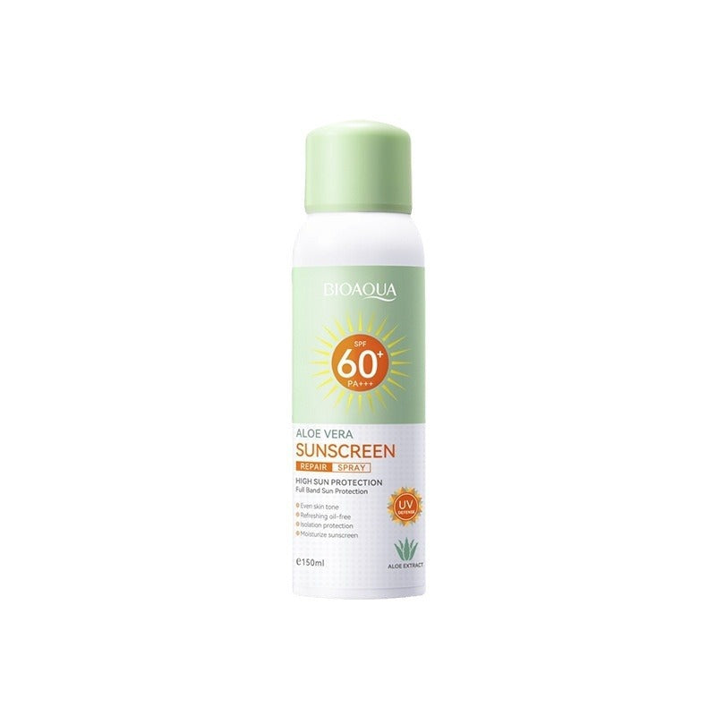 foreign trade BIOAOUA Aloe Vera Sunscreen Sunscreen Isolation Refreshing Three-in-One Sunscreen Spray Wholesale
