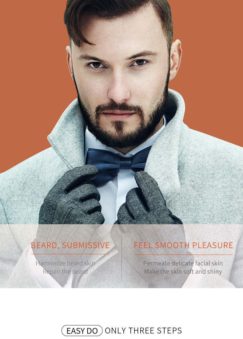 Full English Beard Care Serum SADOER Men's Beard Care Solution30ml  Foreign Trade Wholesale