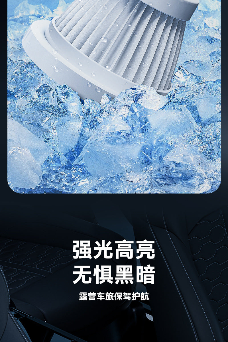 Car Wireless Charging Vacuum Cleaner High Power Dust Blower Handheld Small Car Household Strong Suction Vacuum Cleaner