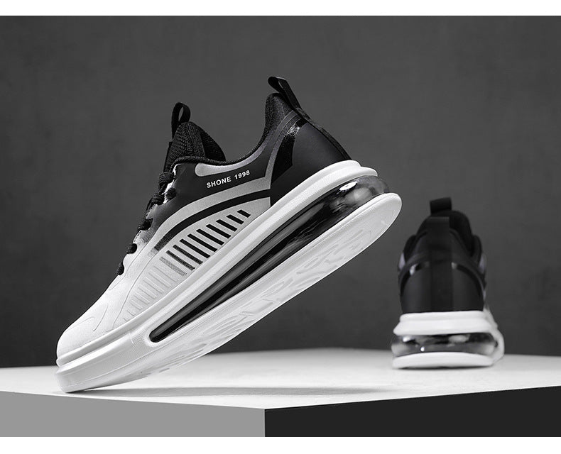 plus Size2025Spring New Comfortable Sports Shoes Casual Running Shoes Cushioned Lightweight Breathable Shock Absorption Trendy Shoes