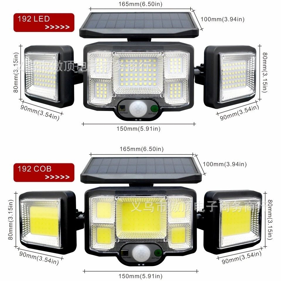 Solar Light Outdoor Waterproof Wall Light LED Split Sensor Light Motion Sensor Light Courtyard Light Garden Lamp