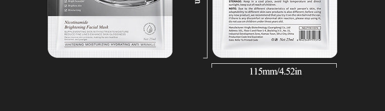 Facial Mask25g FAYANKOU Hydrating and Moisturizing Skin Firming and Elasticizing Face Mask Cross-Border Wholesale