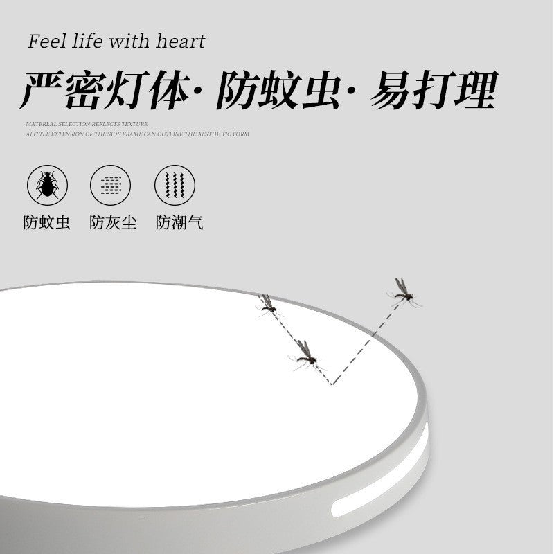 Ceiling Lamp led Bedroom Light Round Modern Minimalist Room Light Creative Iron Art Living Room Light Home Atmosphere Wholesale