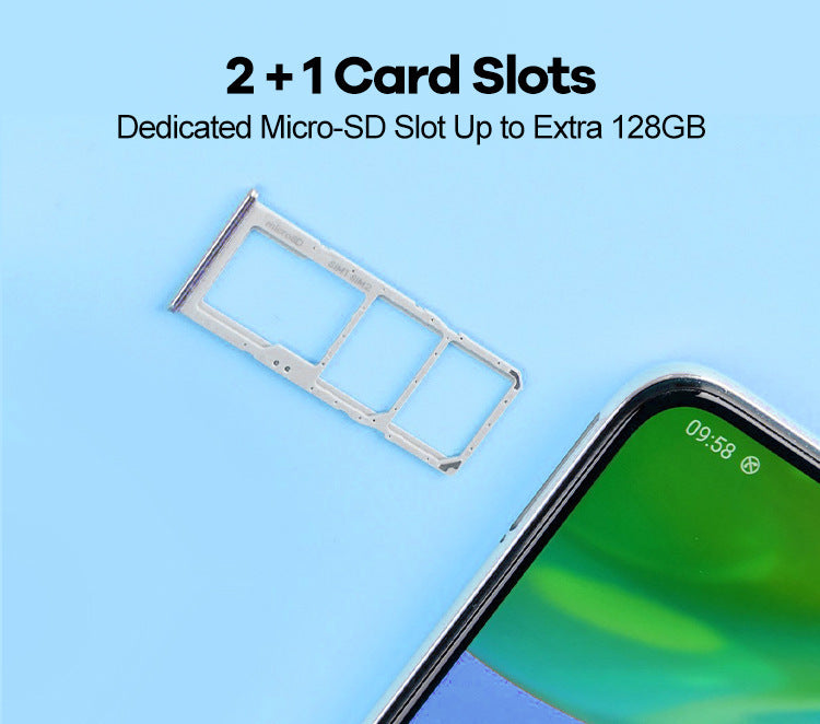 Popular A70S Mobile Phone6.3Inch Large Screen2+16Smartphone Domestic and International Factory Wholesale