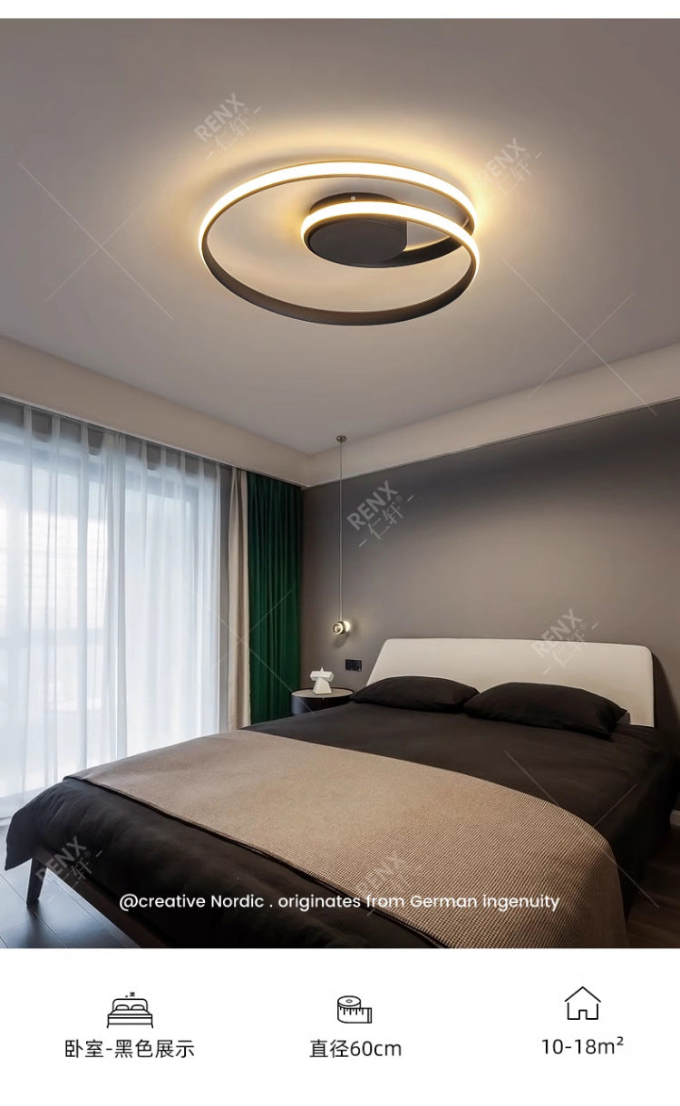 Master Bedroom Light2025New Full Spectrum Eye Protection led Ceiling Lamp Modern Minimalist Internet Celebrity Style Artistic Living Room Lamp