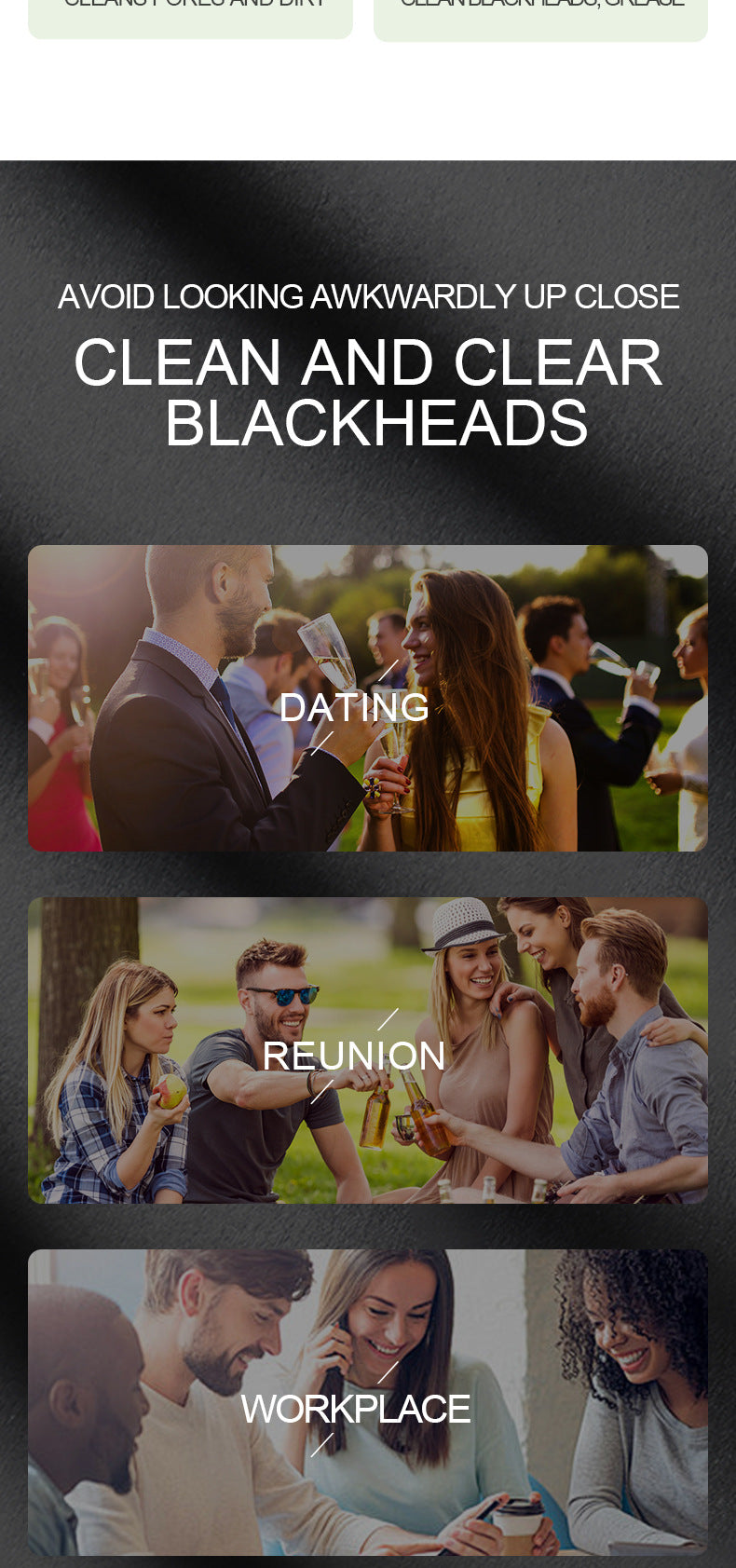 Full English Nose Strips Pack SADOER Bamboo Charcoal Blackhead Absorbing Nose Mask Patch T District Nursing  Foreign Trade Wholesale