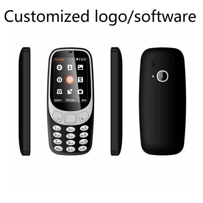 Exclusive Supply3310Dual Card2.4Inch GSM 2G Straight button function phone for elderly and students