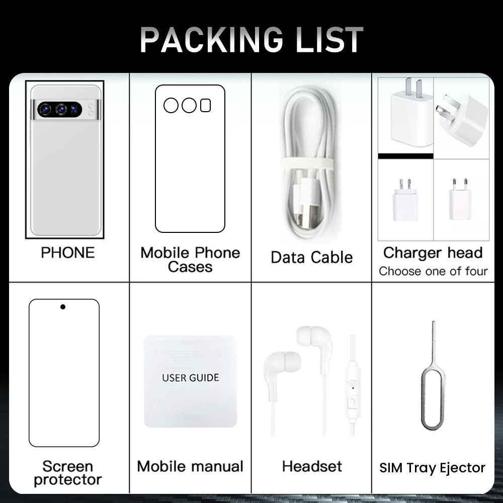Hot-Selling Smartphones Pixel9 Pro Factory in stock7.3Inch16G+1T All-in-One Machine