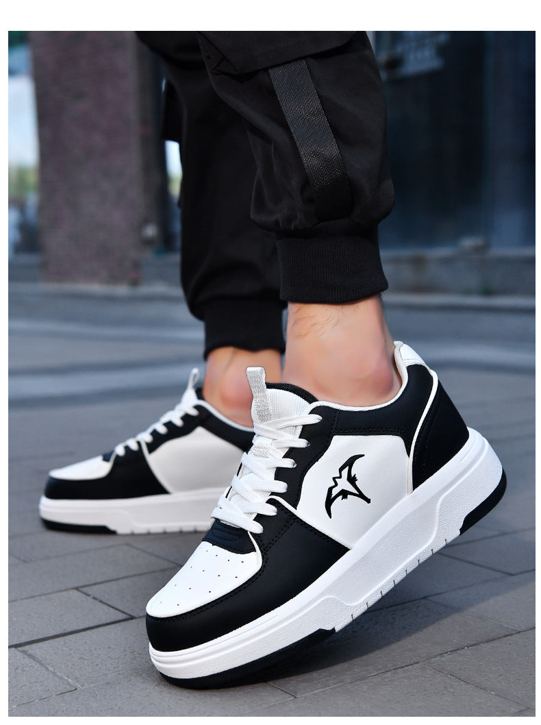 Men's Shoes New Spring Summer Breathable Simple Fashion Sports Sneakers Youth Versatile Lightweight White Trendy Shoes